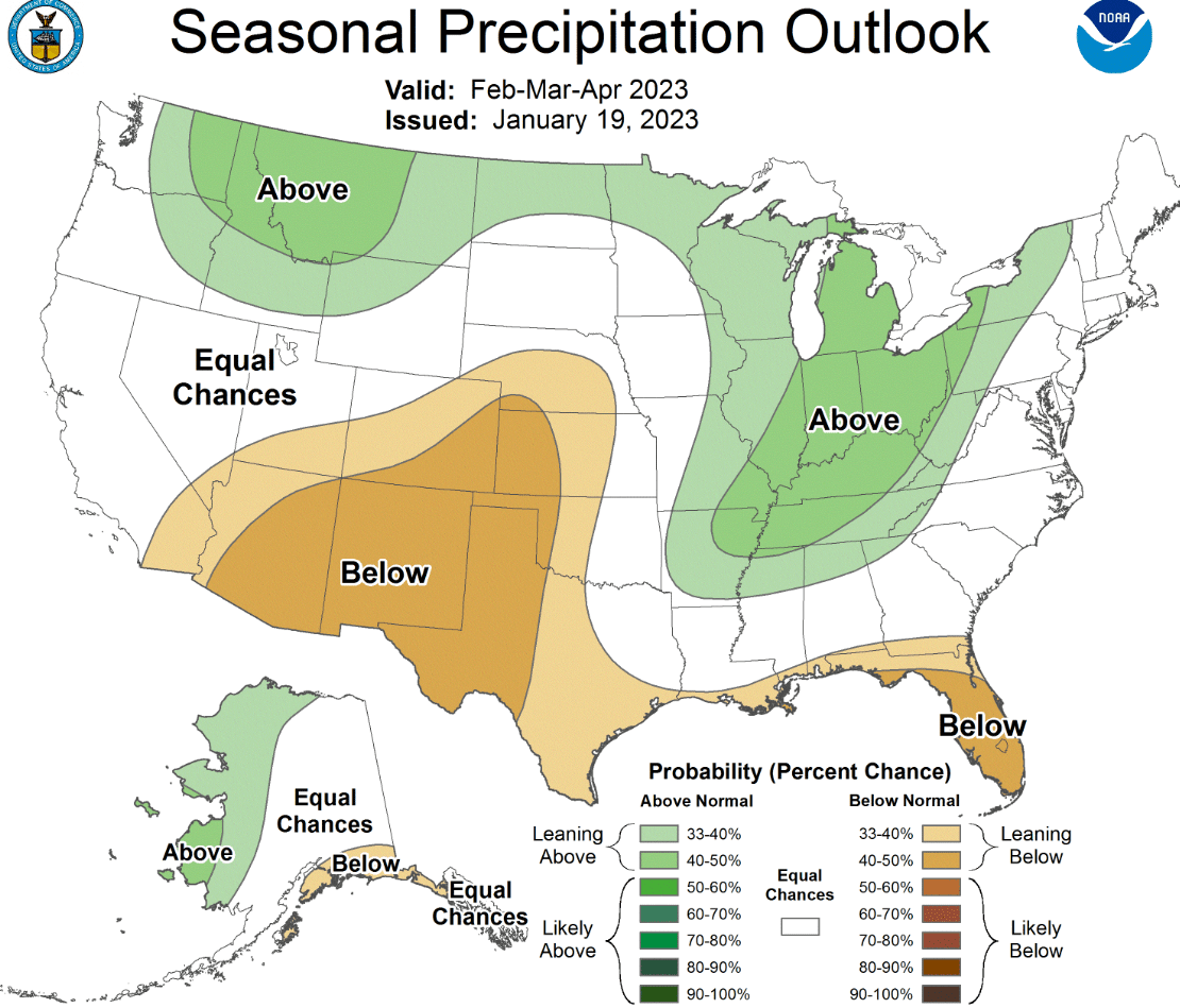 Latest 3 month weather outlook the dakotan